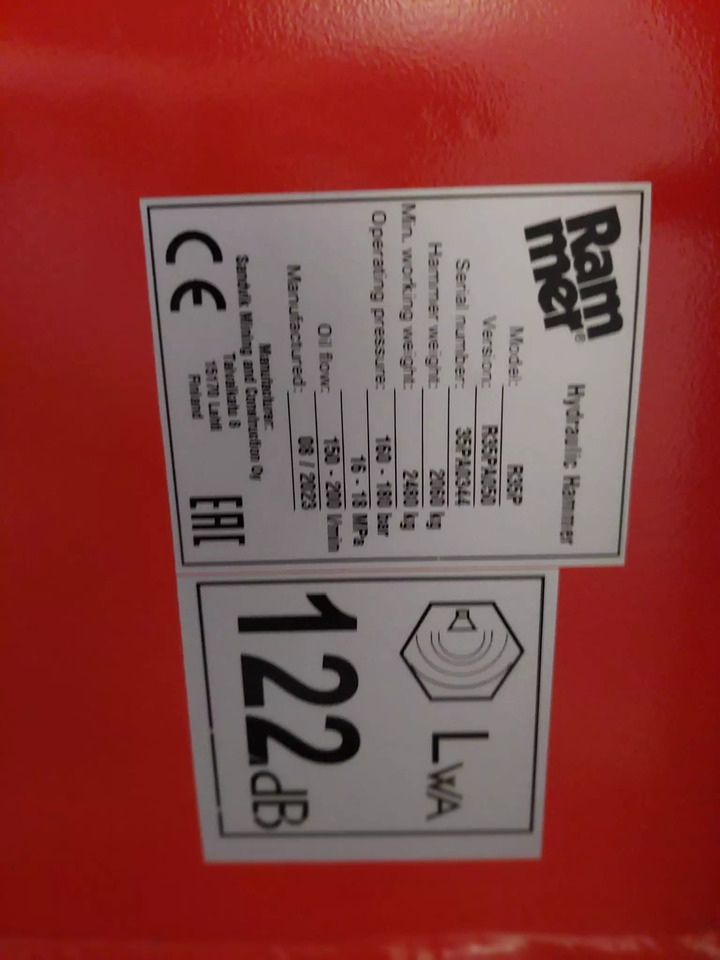 2023 Rammer R35P - Martello idraulico: foto 3 2023 Rammer R35P - Martello idraulico: foto 3