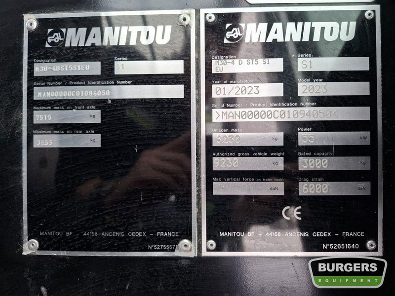 Manitou M30-4 - Carrello elevatore fuoristrada: foto 5 Manitou M30-4 - Carrello elevatore fuoristrada: foto 5