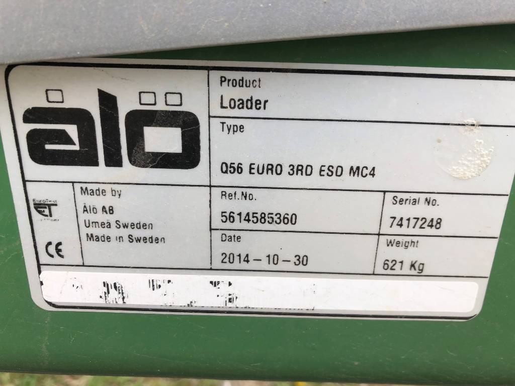 Reservdelar till Ålö / Trima Quicke Q56 - Caricatore frontale per trattori: foto 2 Reservdelar till Ålö / Trima Quicke Q56 - Caricatore frontale per trattori: foto 2