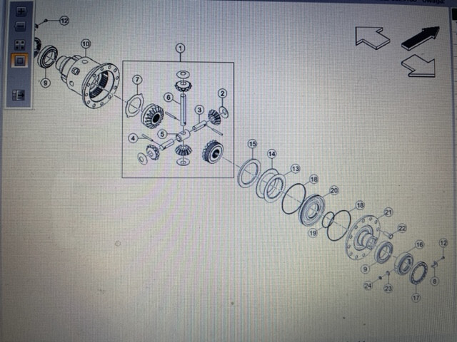 Assali e ricambi per Macchina agricola Carraro 25.55s części: foto 6