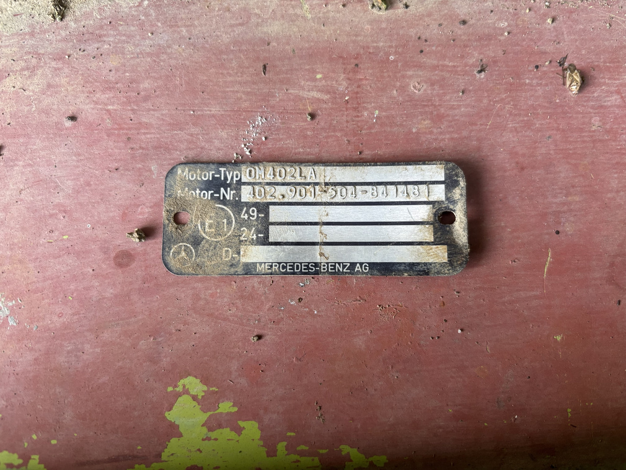 Claas Jaguar 840 Silnik Kompletny Mercedes OM402LA 402.901 - Motore per Macchina agricola: foto 1 Claas Jaguar 840 Silnik Kompletny Mercedes OM402LA 402.901 - Motore per Macchina agricola: foto 1