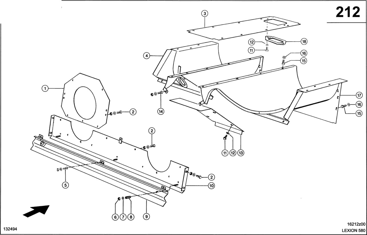 Claas Lexion 580 BLACHA CZUJNIKA 0007514101 (Lejek wyrzutu) - Sensor per Macchina agricola: foto 1 Claas Lexion 580 BLACHA CZUJNIKA 0007514101 (Lejek wyrzutu) - Sensor per Macchina agricola: foto 1