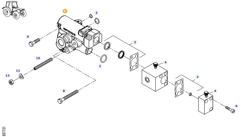 Fendt 828 Vario - zawór hamulcowy przyczepy G835950030011 - Valvola freno per Macchina agricola: foto 1 Fendt 828 Vario - zawór hamulcowy przyczepy G835950030011 - Valvola freno per Macchina agricola: foto 1