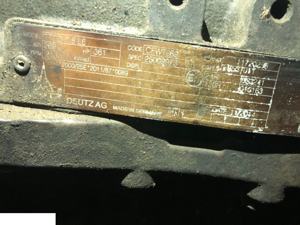 Fendt 936 Silnik Części TTCD78l6 - Motore per Trattore: foto 1 Fendt 936 Silnik Części TTCD78l6 - Motore per Trattore: foto 1