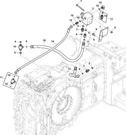 John Deere 9470RX - Zawór RE244514 (Hamulec) - Valvola freno per Macchina agricola: foto 1 John Deere 9470RX - Zawór RE244514 (Hamulec) - Valvola freno per Macchina agricola: foto 1