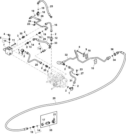 John Deere 9470RX - Zawór sterujący z nap.hydr. RE262003 (Hamulec) - Valvola freno per Trattore: foto 1 John Deere 9470RX - Zawór sterujący z nap.hydr. RE262003 (Hamulec) - Valvola freno per Trattore: foto 1