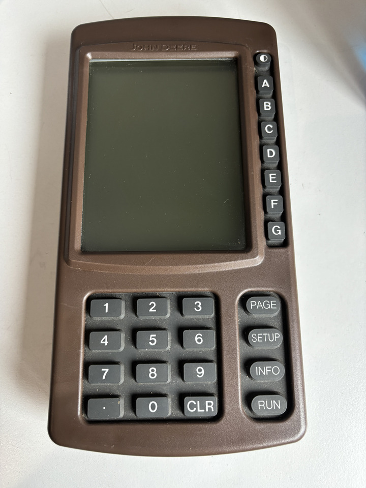 John Deere kombajn - monitor terminal GreenStar™ PF80444 PF90423 - Cabina e interni per Macchina da raccolta: foto 1 John Deere kombajn - monitor terminal GreenStar™ PF80444 PF90423 - Cabina e interni per Macchina da raccolta: foto 1