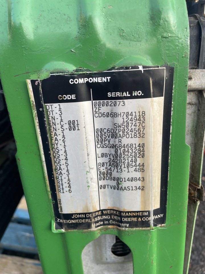 John Deere seria 6005 6020 7020 - chłodnica wody AL168727 - Intercooler: foto 2 John Deere seria 6005 6020 7020 - chłodnica wody AL168727 - Intercooler: foto 2