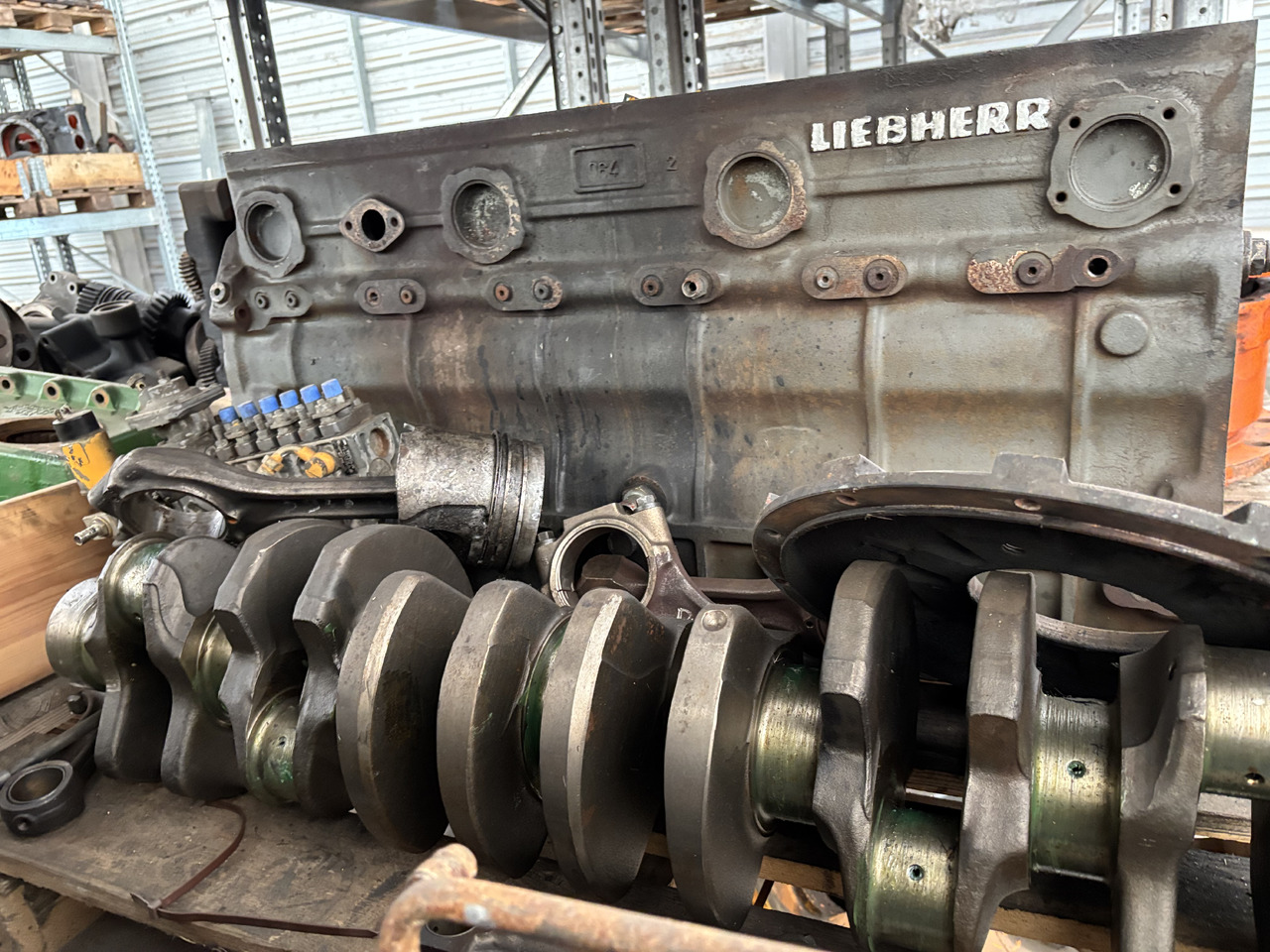 Liebherr D916 Blok Silnika 3201042 Wał Obudowa Tłoki CZĘŚCI - Blocco cilindri per Macchina agricola: foto 3 Liebherr D916 Blok Silnika 3201042 Wał Obudowa Tłoki CZĘŚCI - Blocco cilindri per Macchina agricola: foto 3