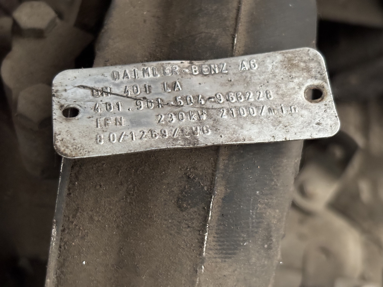 Motore e ricambi per Camion Mercedes-Benz OM 401 LA OM401LA  245 KM 9 572 cm³ Silnik Blok CZĘŚCI: foto 9