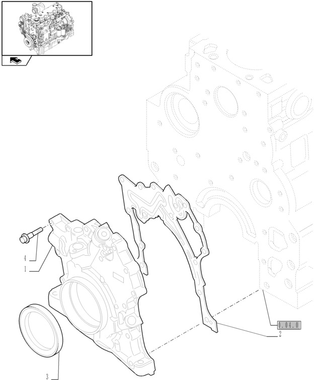 New Holland T6010 Pompa oleju silnikow 2830914 - Pompa olio per Macchina agricola: foto 1 New Holland T6010 Pompa oleju silnikow 2830914 - Pompa olio per Macchina agricola: foto 1