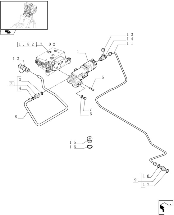 New Holland T6010 T6070 Zawór hamulca 87516380 - Valvola freno per Macchina agricola: foto 1 New Holland T6010 T6070 Zawór hamulca 87516380 - Valvola freno per Macchina agricola: foto 1