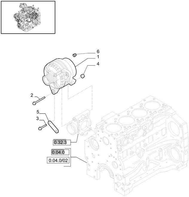 New Holland T6010 T6090 T6070 Regenerowany alterna 12v, 120a, w/ pulley 84141452R - Alternatore per Trattore: foto 1 New Holland T6010 T6090 T6070 Regenerowany alterna 12v, 120a, w/ pulley 84141452R - Alternatore per Trattore: foto 1