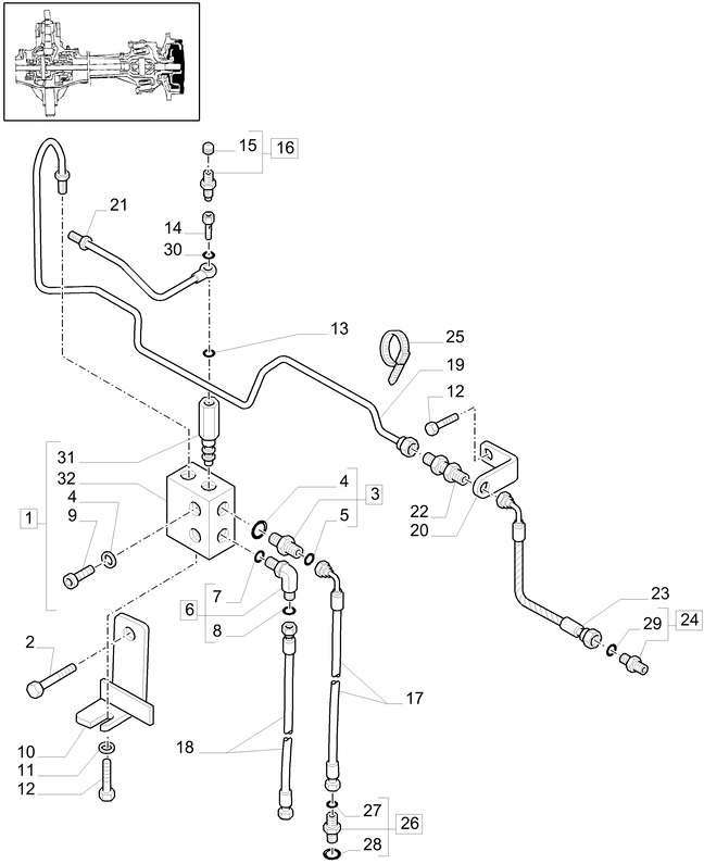 New Holland T6010 Zawór hamulca 47057695 - Valvola freno per Macchina agricola: foto 1 New Holland T6010 Zawór hamulca 47057695 - Valvola freno per Macchina agricola: foto 1