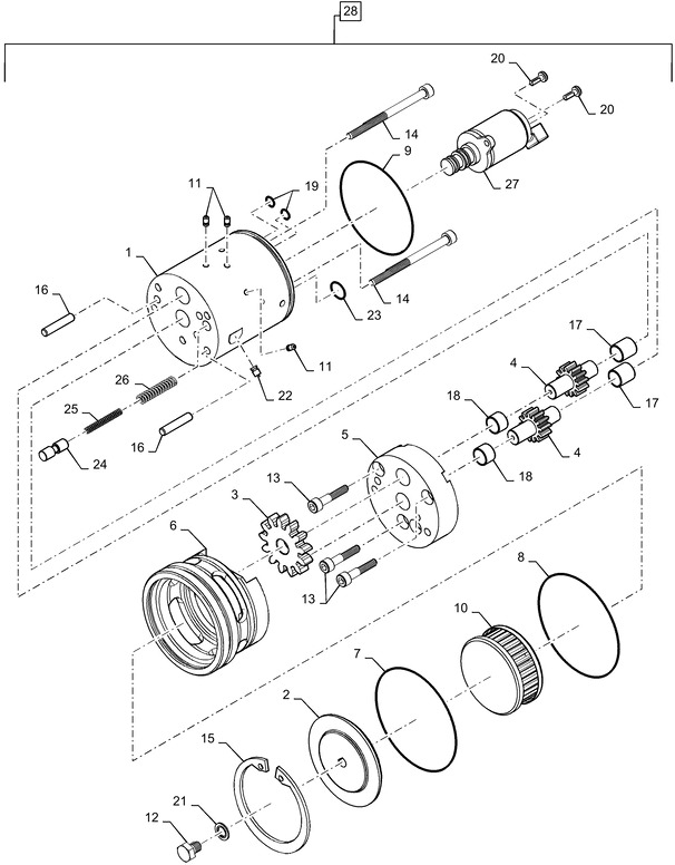 New Holland T6090 T6070 Regen pompa hydraul 87543729R - Pompa idraulica per Macchina agricola: foto 1 New Holland T6090 T6070 Regen pompa hydraul 87543729R - Pompa idraulica per Macchina agricola: foto 1