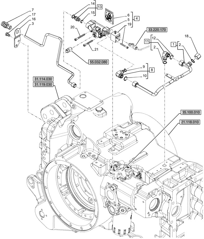 New Holland T6090 T6070 Zawór hamulca 48096351 - Valvola freno per Macchina agricola: foto 1 New Holland T6090 T6070 Zawór hamulca 48096351 - Valvola freno per Macchina agricola: foto 1