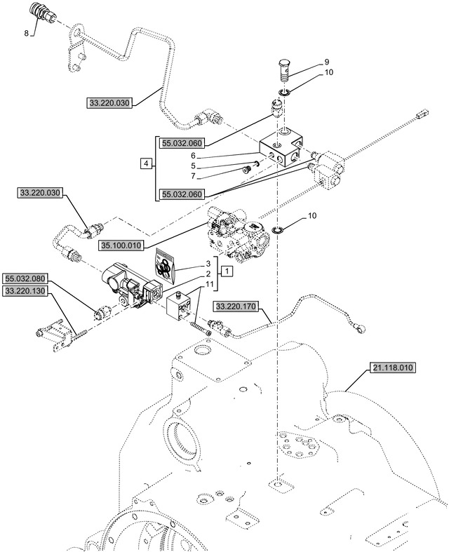 New Holland T6090 T6070 Zawór hamulca 48096352 - Valvola freno per Macchina agricola: foto 1 New Holland T6090 T6070 Zawór hamulca 48096352 - Valvola freno per Macchina agricola: foto 1