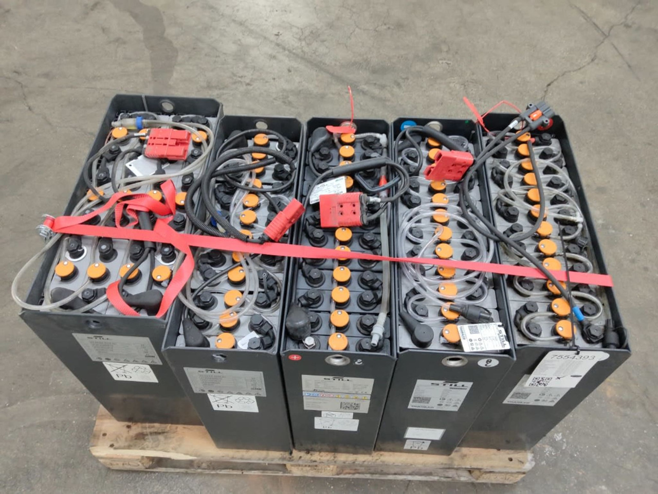 Battery Package - 5 Pcs. - Batteria per Mezzo di movimentazione: foto 4 Battery Package - 5 Pcs. - Batteria per Mezzo di movimentazione: foto 4