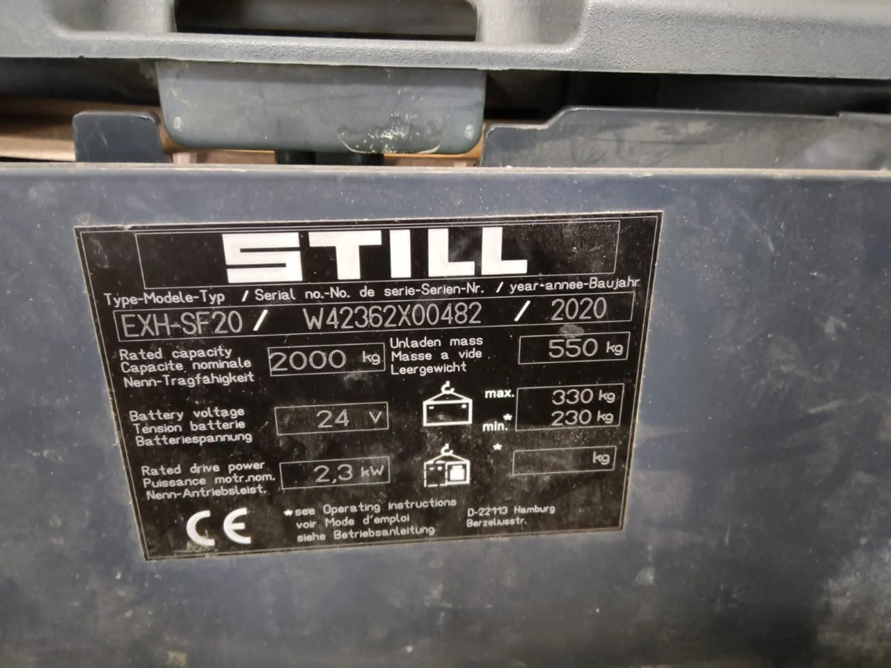 STILL EXH-SF20 - Transpallet: foto 5 STILL EXH-SF20 - Transpallet: foto 5