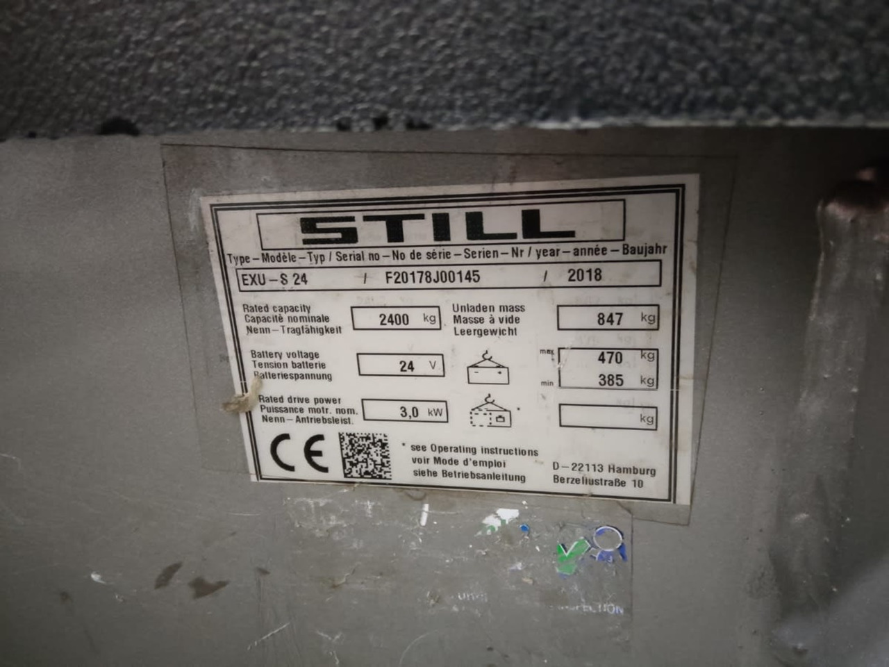 STILL EXU-S24/2400mm/LiIon - Transpallet: foto 5 STILL EXU-S24/2400mm/LiIon - Transpallet: foto 5