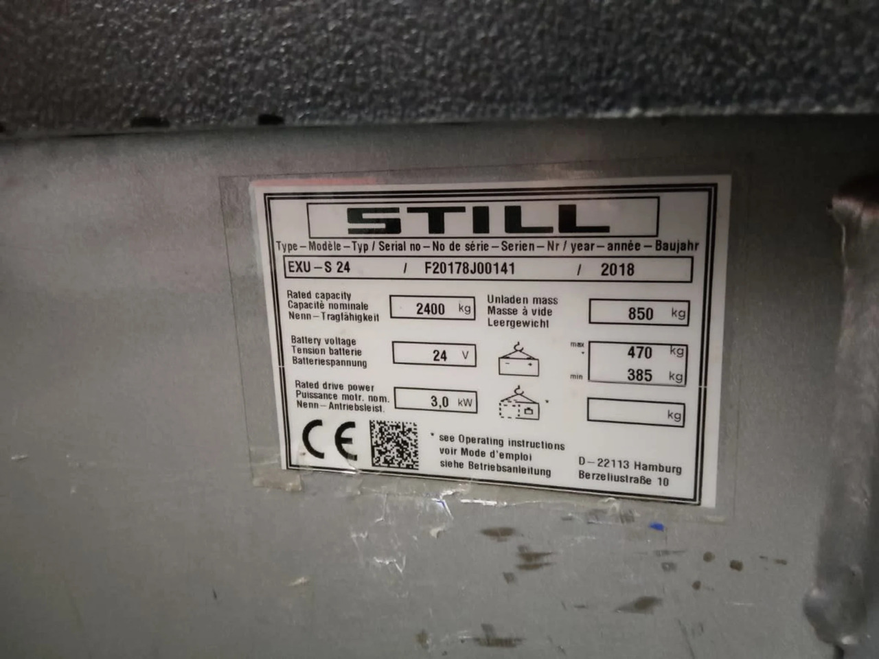 STILL EXU-S24/2400mm/LiIon - Transpallet: foto 5 STILL EXU-S24/2400mm/LiIon - Transpallet: foto 5