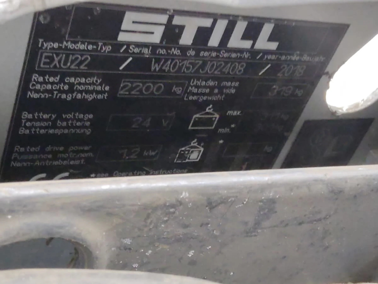 STILL EXU22 - Transpallet: foto 5 STILL EXU22 - Transpallet: foto 5