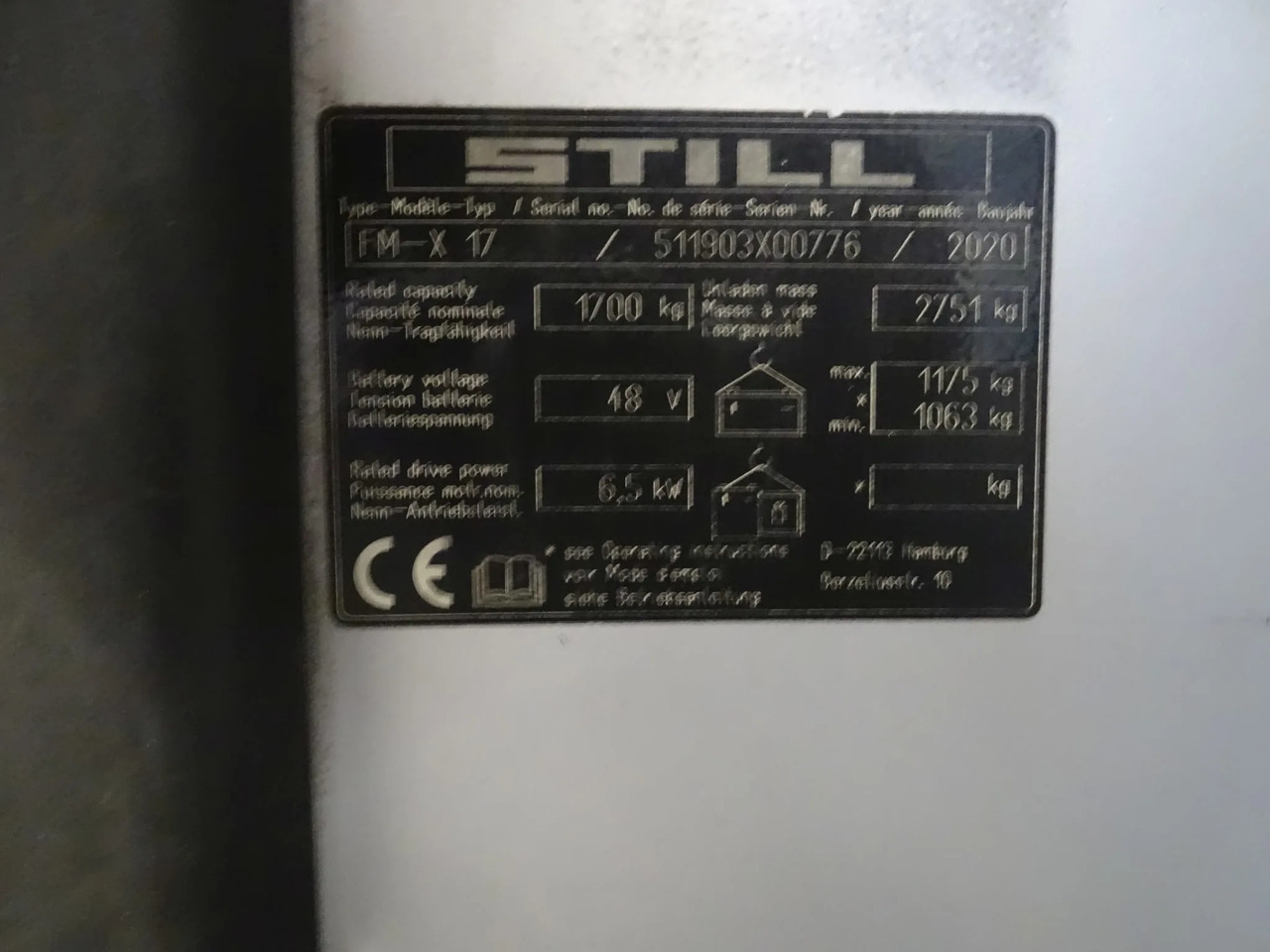 STILL FM-X17 - Carrello retrattile: foto 5 STILL FM-X17 - Carrello retrattile: foto 5