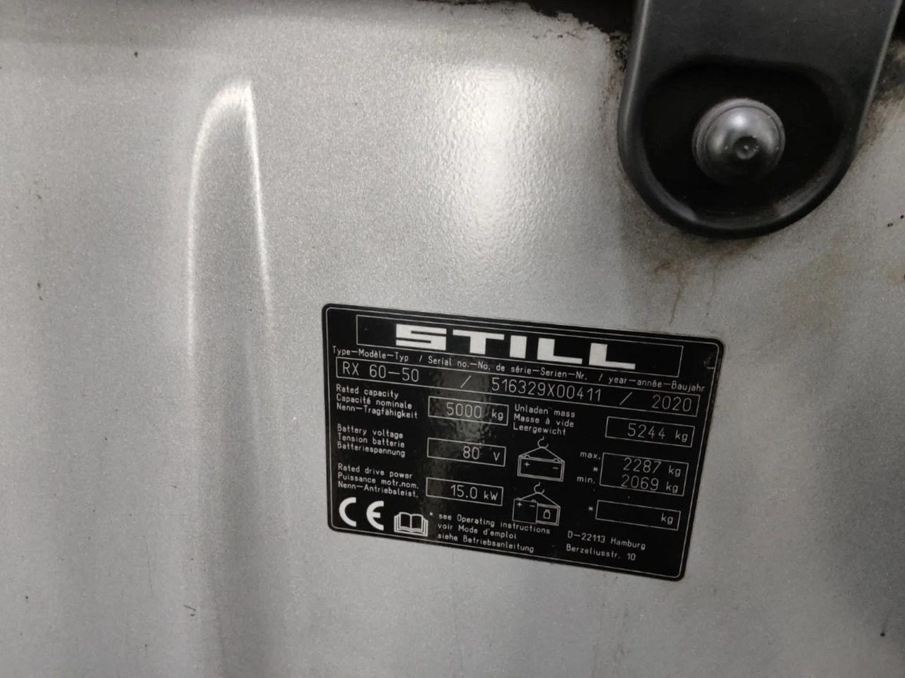 STILL RX60-50 - Carrello elevatore elettrico: foto 5 STILL RX60-50 - Carrello elevatore elettrico: foto 5