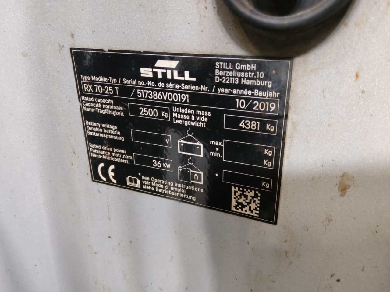 STILL RX70-25T - Carrello elevatore a gas: foto 2 STILL RX70-25T - Carrello elevatore a gas: foto 2