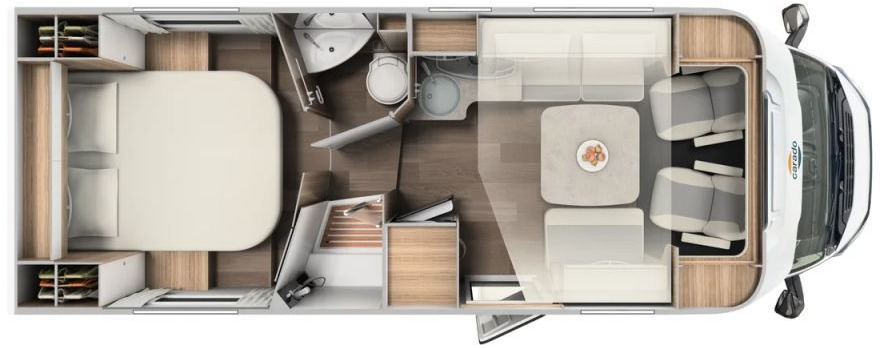 Carado T 459 Edition15 Solar, WR, RFK, SAT/TV uvm.+++ - Camper profilato: foto 2 Carado T 459 Edition15 Solar, WR, RFK, SAT/TV uvm.+++ - Camper profilato: foto 2