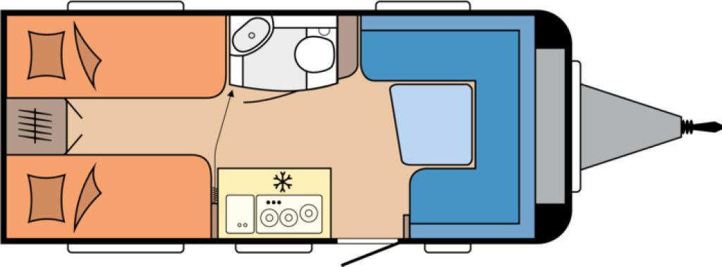 Hobby De Luxe 460 LU Lagerabverkauf! - Caravan: foto 2 Hobby De Luxe 460 LU Lagerabverkauf! - Caravan: foto 2