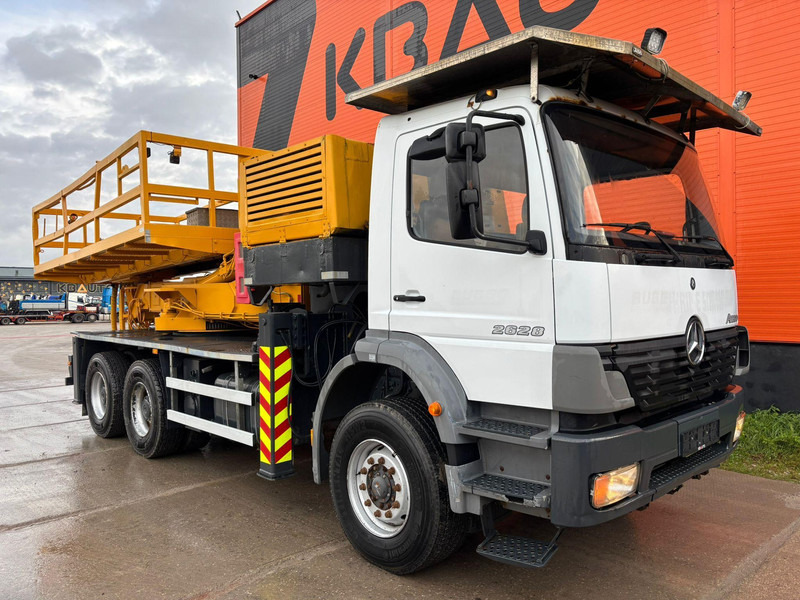 Mercedes-Benz Atego 2628 6x4 AMV ARBPL.10.5M / boom 10.5 m / 1000 kg / 7912 hours - KAESER M76 / 2700 l/min - Camion, Camion con gru: foto 4 Mercedes-Benz Atego 2628 6x4 AMV ARBPL.10.5M / boom 10.5 m / 1000 kg / 7912 hours - KAESER M76 / 2700 l/min - Camion, Camion con gru: foto 4
