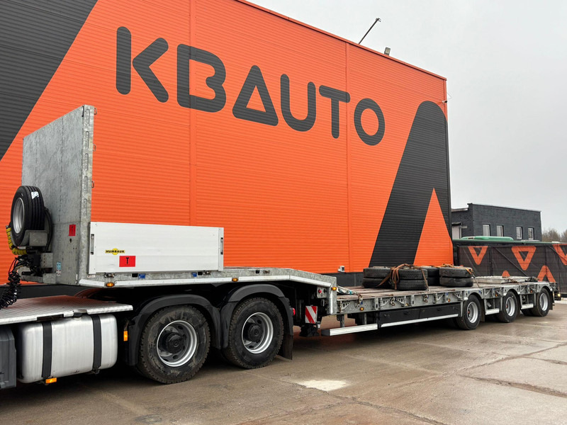 Humbaur HTS30 SCHRAG SAF AXLES / REAR AXLE STEERING - Semirimorchio pianale ribassato: foto 1 Humbaur HTS30 SCHRAG SAF AXLES / REAR AXLE STEERING - Semirimorchio pianale ribassato: foto 1