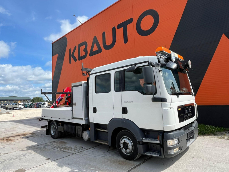 MAN TGL 8.220 4x2 HMF 270 K2 / WINCH / PLATFORM L=2779 mm - Autocarro con pianale/ Cassone fisso, Camion con gru: foto 4 MAN TGL 8.220 4x2 HMF 270 K2 / WINCH / PLATFORM L=2779 mm - Autocarro con pianale/ Cassone fisso, Camion con gru: foto 4