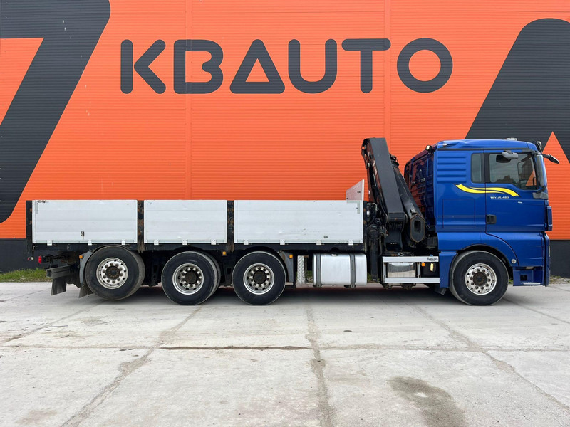 MAN TGX 35.480 8x4*4 HIAB 288E-7 / PLATFORM L=6397 mm - Autocarro con pianale/ Cassone fisso, Camion con gru: foto 5 MAN TGX 35.480 8x4*4 HIAB 288E-7 / PLATFORM L=6397 mm - Autocarro con pianale/ Cassone fisso, Camion con gru: foto 5