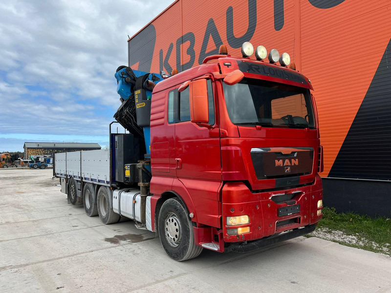 MAN TGX 35.480 8x4*4 PK 65002 + JIB / PLATFORM L=6800 mm - Autocarro con pianale/ Cassone fisso, Camion con gru: foto 4 MAN TGX 35.480 8x4*4 PK 65002 + JIB / PLATFORM L=6800 mm - Autocarro con pianale/ Cassone fisso, Camion con gru: foto 4