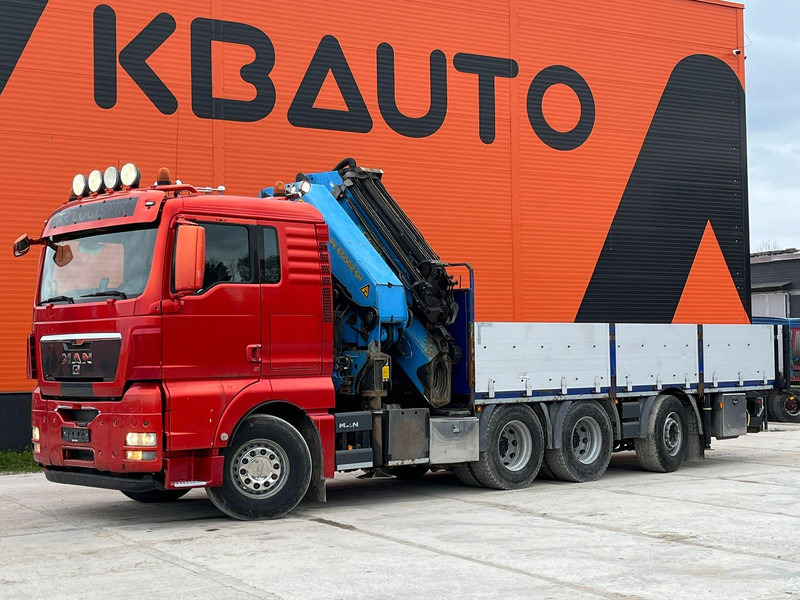 MAN TGX 35.480 8x4*4 PK 65002 + JIB / PLATFORM L=6800 mm - Autocarro con pianale/ Cassone fisso, Camion con gru: foto 2 MAN TGX 35.480 8x4*4 PK 65002 + JIB / PLATFORM L=6800 mm - Autocarro con pianale/ Cassone fisso, Camion con gru: foto 2