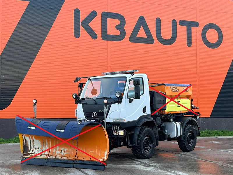 Mercedes-Benz UNIMOG U 20 4x4 SOLD WITHOUT SNOW PLOW & SPREADER ! TIPPER BOX ONLY ! - Autocarro ribaltabile: foto 1 Mercedes-Benz UNIMOG U 20 4x4 SOLD WITHOUT SNOW PLOW & SPREADER ! TIPPER BOX ONLY ! - Autocarro ribaltabile: foto 1