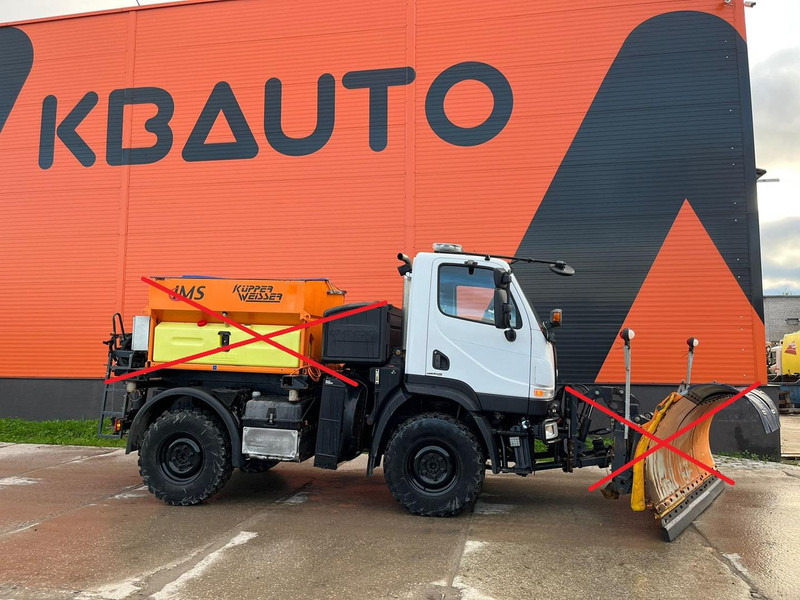 Mercedes-Benz UNIMOG U 20 4x4 SOLD WITHOUT SNOW PLOW & SPREADER ! TIPPER BOX ONLY ! - Autocarro ribaltabile: foto 3 Mercedes-Benz UNIMOG U 20 4x4 SOLD WITHOUT SNOW PLOW & SPREADER ! TIPPER BOX ONLY ! - Autocarro ribaltabile: foto 3