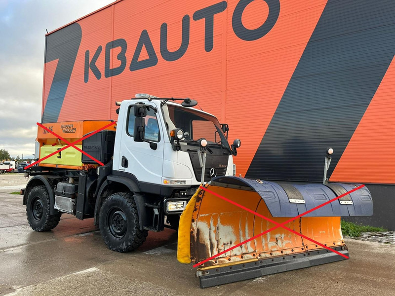 Mercedes-Benz UNIMOG U 20 4x4 SOLD WITHOUT SNOW PLOW & SPREADER ! TIPPER BOX ONLY ! - Autocarro ribaltabile: foto 2 Mercedes-Benz UNIMOG U 20 4x4 SOLD WITHOUT SNOW PLOW & SPREADER ! TIPPER BOX ONLY ! - Autocarro ribaltabile: foto 2