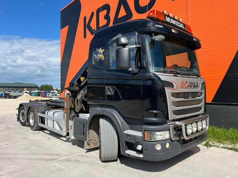 Scania G 440 6x2*4 PK22002 + JIB / PALFINGER 20 ton / L=5000 mm - Autocarro scarrabile, Camion con gru: foto 4 Scania G 440 6x2*4 PK22002 + JIB / PALFINGER 20 ton / L=5000 mm - Autocarro scarrabile, Camion con gru: foto 4