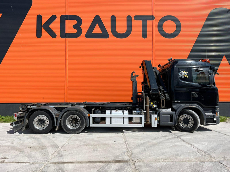 Scania G 440 6x2*4 PK22002 + JIB / PALFINGER 20 ton / L=5000 mm - Autocarro scarrabile, Camion con gru: foto 5 Scania G 440 6x2*4 PK22002 + JIB / PALFINGER 20 ton / L=5000 mm - Autocarro scarrabile, Camion con gru: foto 5