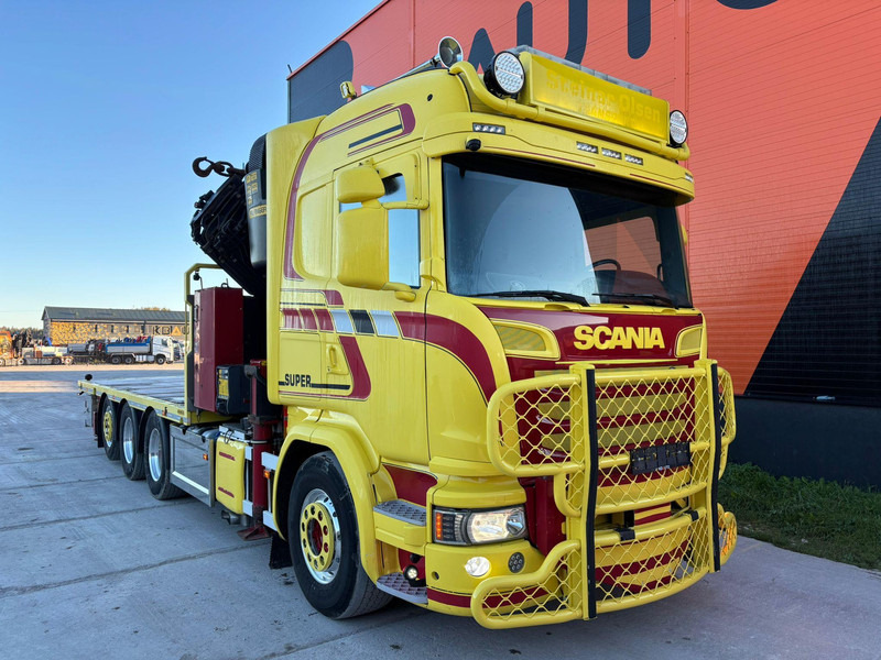 Scania G 490 8x4*4 PK 65002 SH / JIB CONNECTION / PLATFORM L=6301-7499 mm - Autocarro con pianale/ Cassone fisso, Camion con gru: foto 4 Scania G 490 8x4*4 PK 65002 SH / JIB CONNECTION / PLATFORM L=6301-7499 mm - Autocarro con pianale/ Cassone fisso, Camion con gru: foto 4