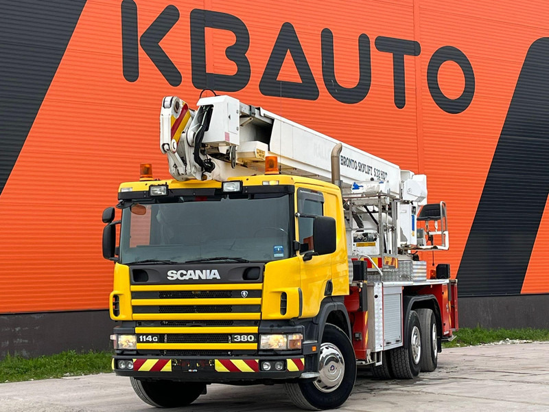 Scania P 114 6x2*4 BRONTO S 32 HDT / 32 meters / 440 kg - Piattaforma aerea: foto 1 Scania P 114 6x2*4 BRONTO S 32 HDT / 32 meters / 440 kg - Piattaforma aerea: foto 1