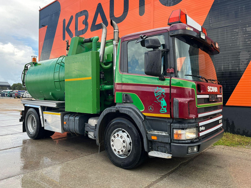 Scania P 94 4x2 TANK 9000 I + 1200 l / VACUUM Jurop PR150 / PRESSURE Pratissoli 150 bar / 102 l/min - Autospurgo: foto 4 Scania P 94 4x2 TANK 9000 I + 1200 l / VACUUM Jurop PR150 / PRESSURE Pratissoli 150 bar / 102 l/min - Autospurgo: foto 4