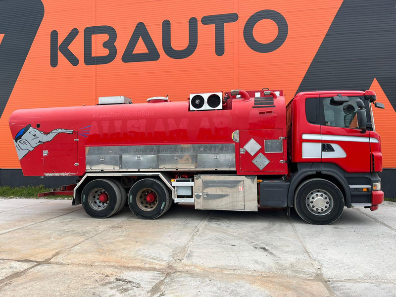 Scania R 420 6x2 ADR / FULL STEEL / TANK 9500 l - Camion cisterna: foto 5 Scania R 420 6x2 ADR / FULL STEEL / TANK 9500 l - Camion cisterna: foto 5