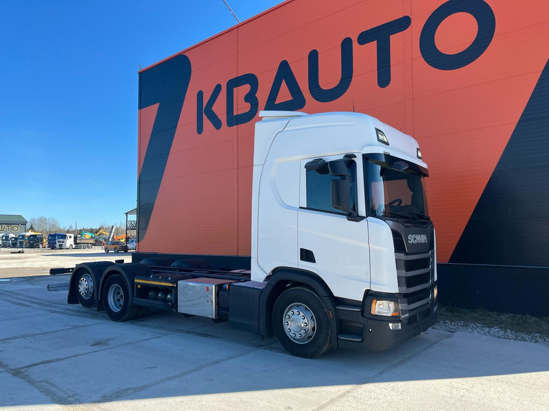 Scania R 450 6x2*4 9 TON FRONT AXLE / RETARDER / CHASSIS L=7286 mm - Autocarro telaio: foto 4 Scania R 450 6x2*4 9 TON FRONT AXLE / RETARDER / CHASSIS L=7286 mm - Autocarro telaio: foto 4