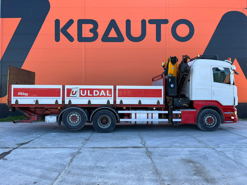 Scania R 500 6x2*4 EFFER 255/6S / PLATFORM L=6620 mm - Autocarro con pianale/ Cassone fisso, Camion con gru: foto 5 Scania R 500 6x2*4 EFFER 255/6S / PLATFORM L=6620 mm - Autocarro con pianale/ Cassone fisso, Camion con gru: foto 5