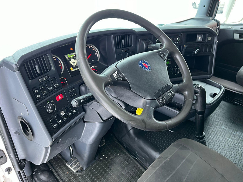 Autocarro con pianale/ Cassone fisso, Camion con gru Scania R 500 6x2*4 EFFER 255/6S / PLATFORM L=6620 mm: foto 16