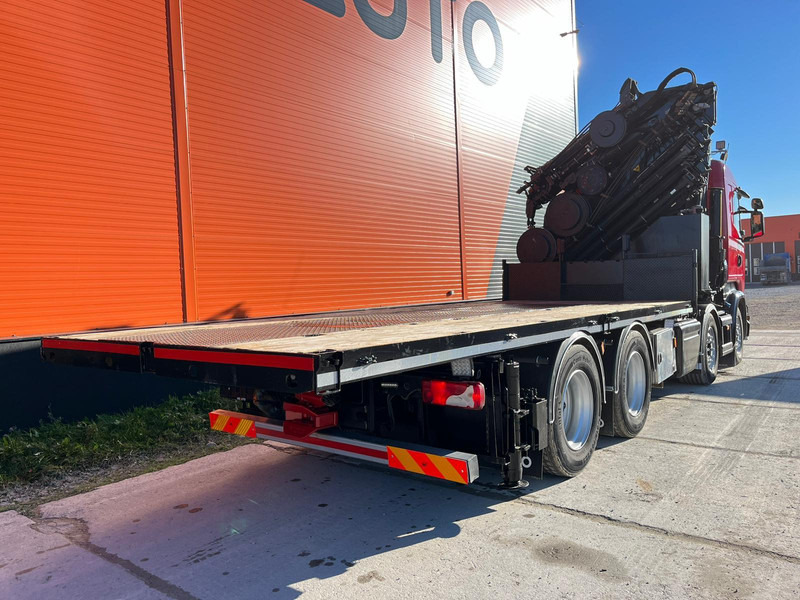 Scania R 520 8x4 COMBI / HIAB 1058E-8 + JIB / PLATFORM L=6269 mm - Autocarro con pianale/ Cassone fisso, Camion con gru: foto 5 Scania R 520 8x4 COMBI / HIAB 1058E-8 + JIB / PLATFORM L=6269 mm - Autocarro con pianale/ Cassone fisso, Camion con gru: foto 5